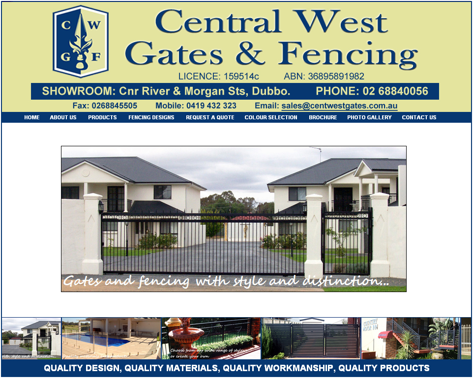 Central West Gates and Fencing